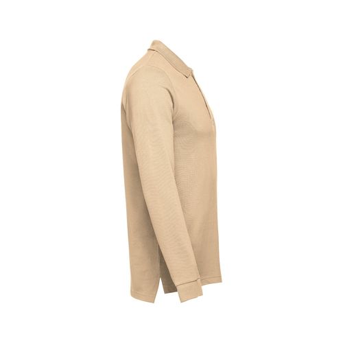 marrón claro THC BERN. Polo de manga larga para hombre