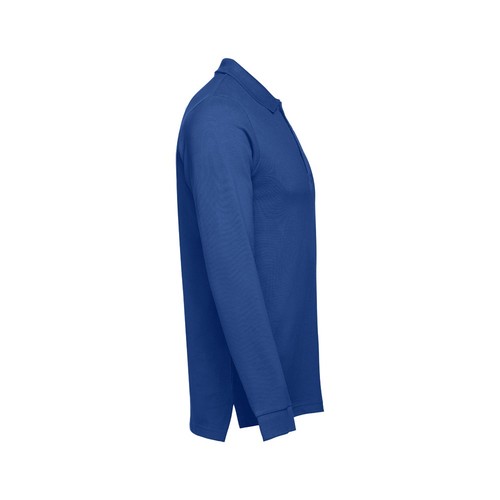 azulón THC BERN 3XL. Polo de manga larga para hombre