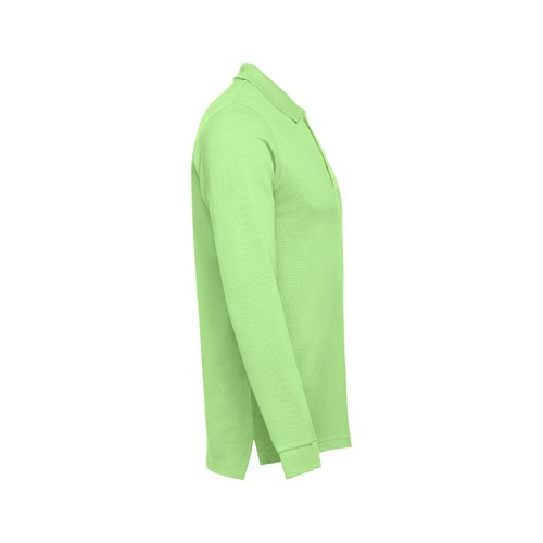 verde claro THC BERN 3XL. Polo de manga larga para hombre