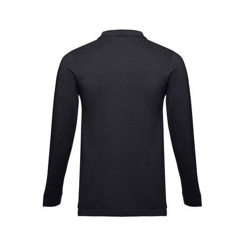 azul noche THC BERN 3XL. Polo de manga larga para hombre