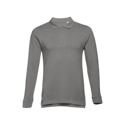 gray THC BERN. Polo de manga larga para hombre