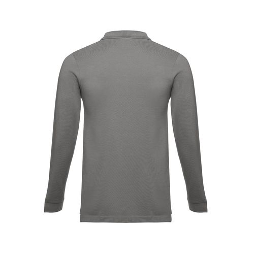 gray THC BERN. Polo de manga larga para hombre