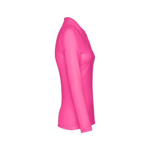 pink THC BERN WOMEN. Polo de manga larga para mujer