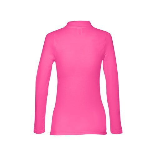 pink THC BERN WOMEN WH. Polo de manga larga para mujer