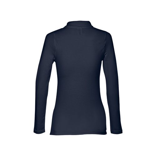 blue THC BERN WOMEN. Polo de manga larga para mujer