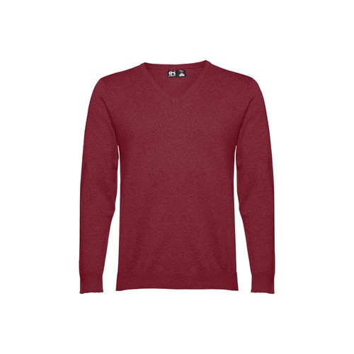 burdeos THC MILAN. Jersey con cuello en