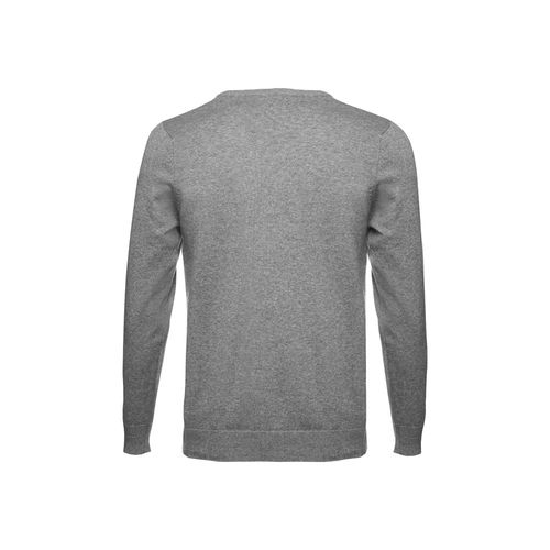gris chiné THC MILAN. Jersey con cuello en