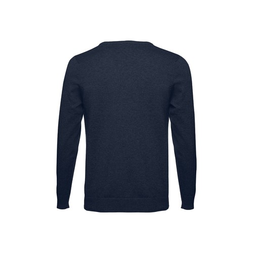 azul marino THC MILAN. Jersey con cuello en