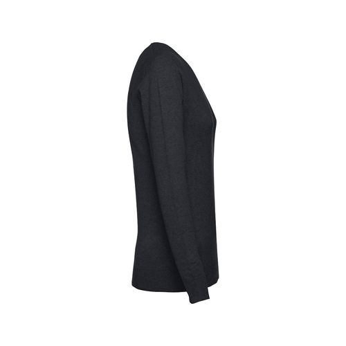 THC MILAN WOMEN. Pull à col V pour femmes en coton et polyamide - 3