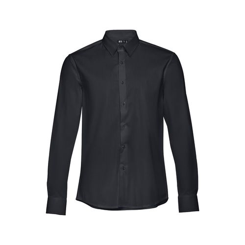 black THC PARIS. Camisa de popelina para hombre