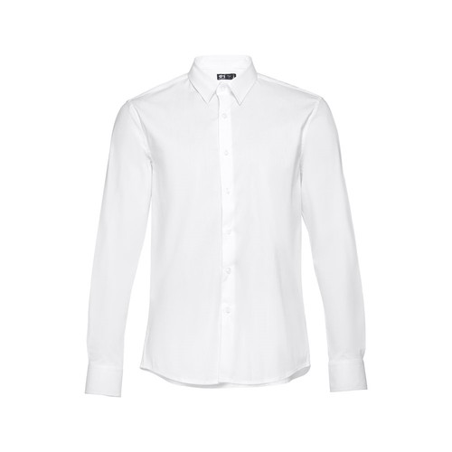 white THC PARIS. Camisa de popelina para hombre