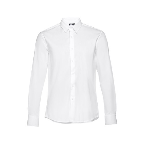 white THC PARIS. Camisa de popelina para hombre