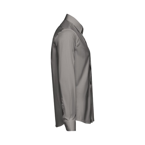 gray THC PARIS. Camisa de popelina para hombre
