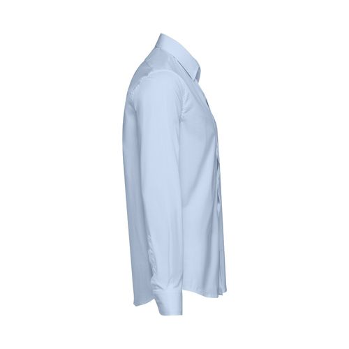 azul claro THC PARIS. Camisa de popelina para hombre