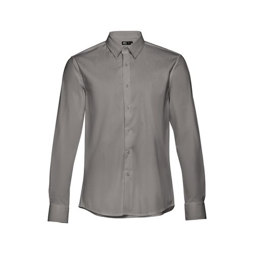 gray THC PARIS. Camisa de popelina para hombre