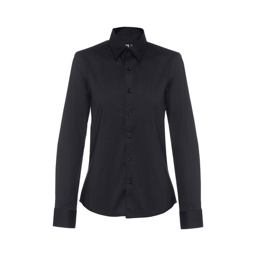 black THC PARIS WOMEN. Camisa de popelina para mujer