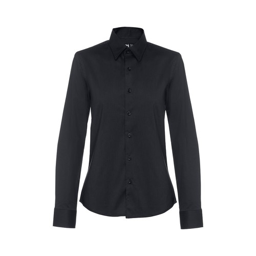 black THC PARIS WOMEN. Camisa de popelina para mujer