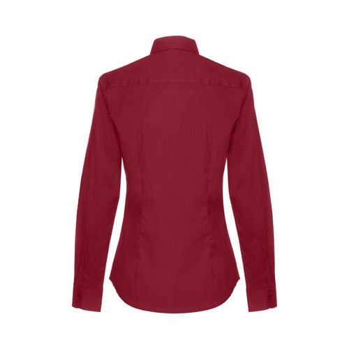 burdeos THC PARIS WOMEN. Camisa de popelina para mujer