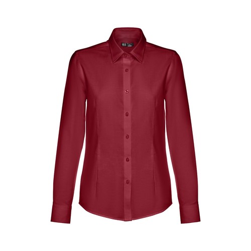burdeos THC TOKYO WOMEN. Camisa oxford para mujer