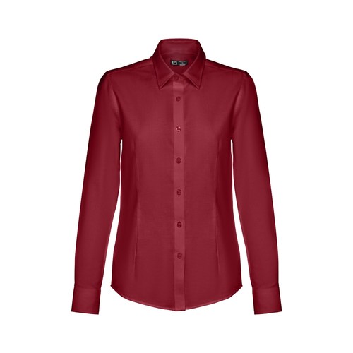 burdeos THC TOKYO WOMEN. Camisa oxford para mujer