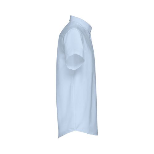 azul claro THC LONDON. Camisa oxford para hombre