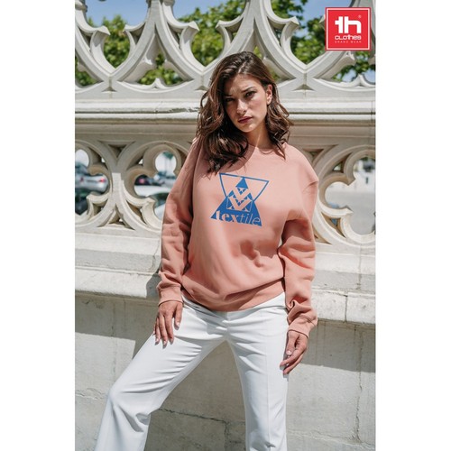 salmón THC DELTA. Sudadera unisex