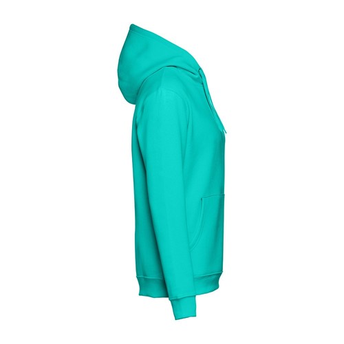 turquesa THC PHOENIX. Sudadera unisex, con capucha