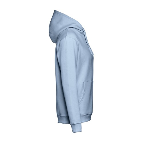 azul / blanco pastel THC PHOENIX. Sudadera unisex, con capucha