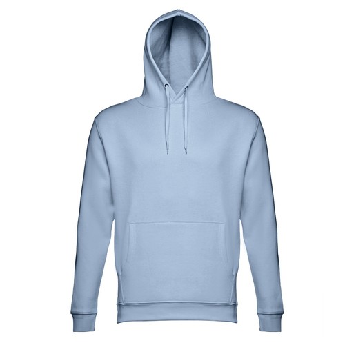 azul / blanco pastel THC PHOENIX. Sudadera unisex, con capucha