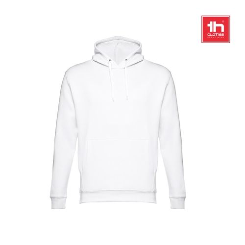white THC PHOENIX. Sudadera unisex, con capucha