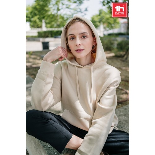 black THC PHOENIX. Sudadera unisex, con capucha
