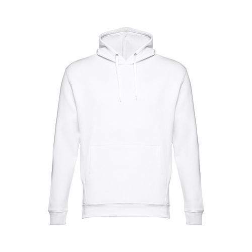 white THC PHOENIX. Sudadera unisex, con capucha