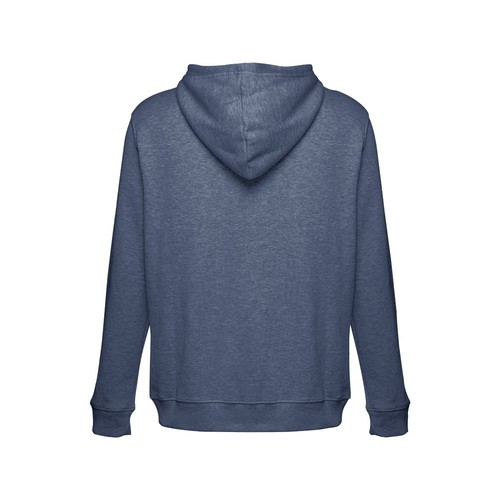 azul chiné THC AMSTERDAM. Sudadera para hombre, con cremallera y capucha