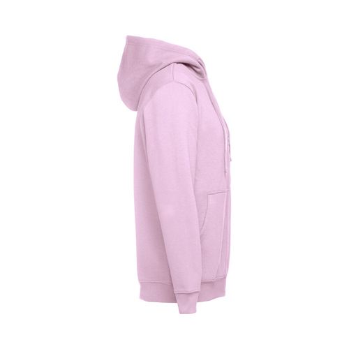 lila THC AMSTERDAM. Sudadera para hombre, con cremallera y capucha