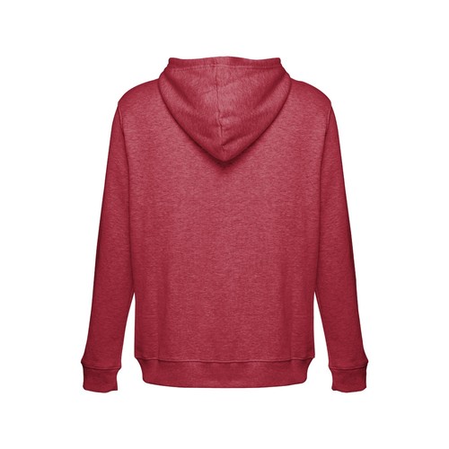 rojo chiné THC AMSTERDAM. Sudadera para hombre, con cremallera y capucha