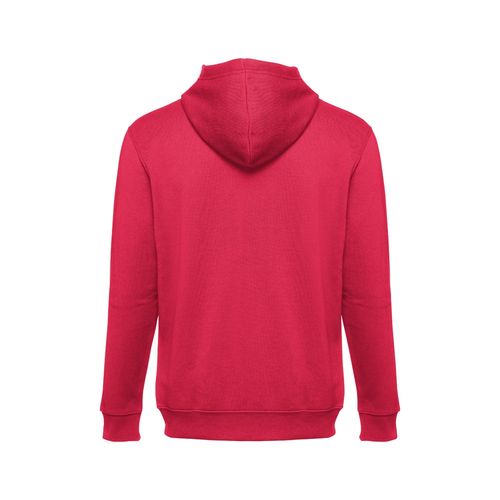 red THC AMSTERDAM. Sudadera para hombre, con cremallera y capucha