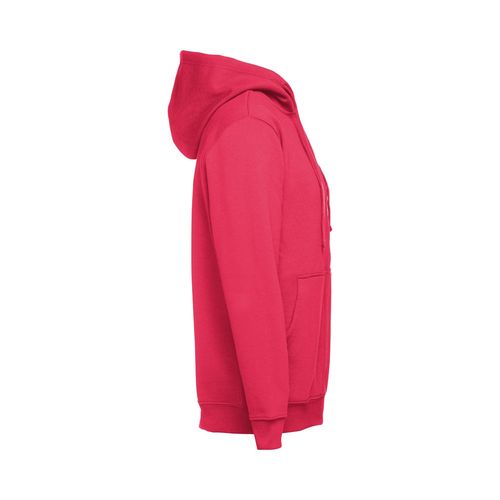 red THC AMSTERDAM. Sudadera para hombre, con cremallera y capucha