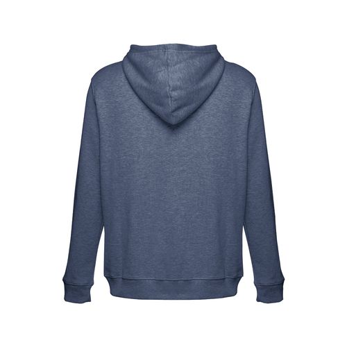 azul chiné THC AMSTERDAM. Sudadera para hombre, con cremallera y capucha