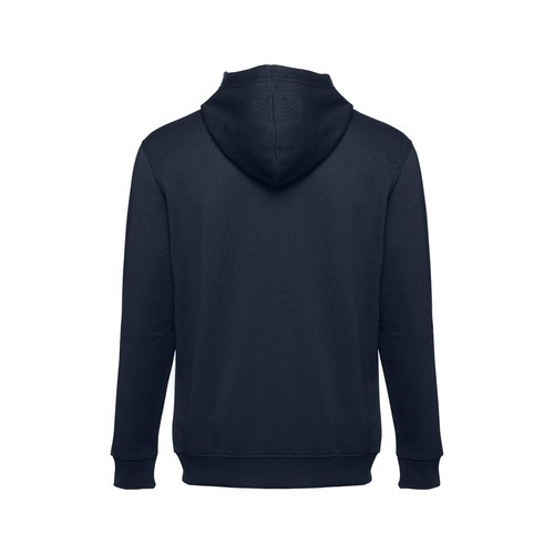 azul marino THC AMSTERDAM. Sudadera para hombre, con cremallera y capucha