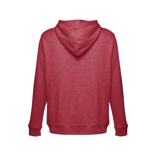 rojo chiné THC AMSTERDAM. Sudadera para hombre, con cremallera y capucha