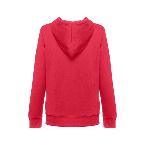 red THC AMSTERDAM WOMEN. Sudadera para mujer, con cremallera y capucha
