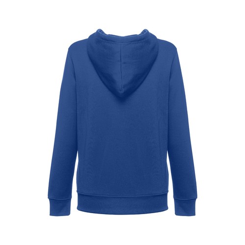 azulón THC AMSTERDAM WOMEN. Sudadera para mujer, con cremallera y capucha