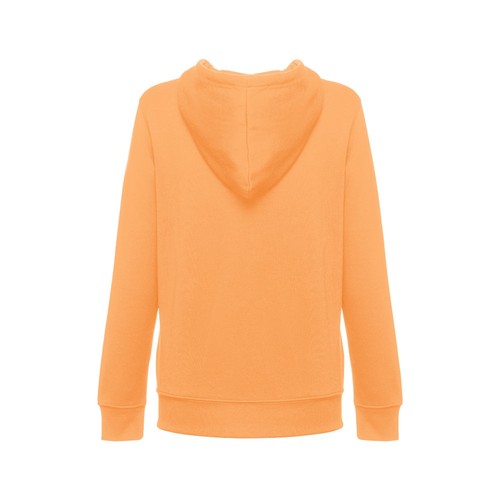 coral THC AMSTERDAM WOMEN. Sudadera para mujer, con cremallera y capucha