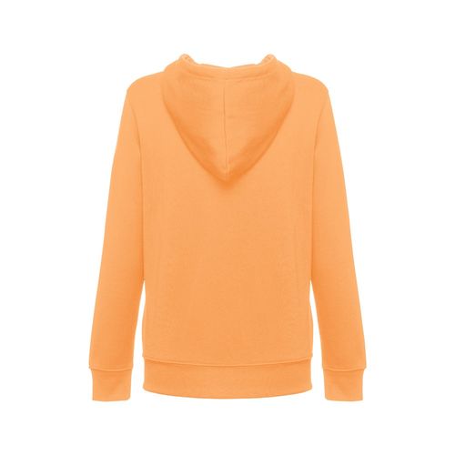 coral THC AMSTERDAM WOMEN. Sudadera para mujer, con cremallera y capucha