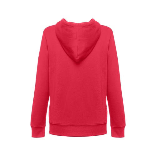 red THC AMSTERDAM WOMEN. Sudadera para mujer, con cremallera y capucha