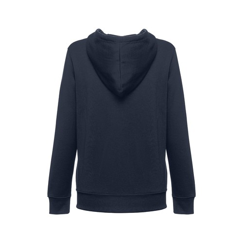 azul marino THC AMSTERDAM WOMEN. Sudadera para mujer, con cremallera y capucha