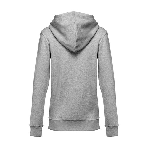 moteado gris claro THC AMSTERDAM WOMEN. Sudadera para mujer, con cremallera y capucha