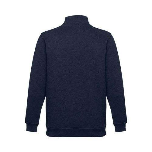 azul marino THC BUDAPEST. Sudadera unisex