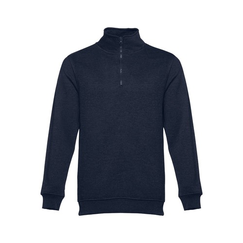 azul marino THC BUDAPEST. Sudadera unisex