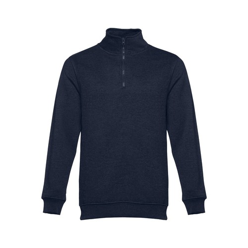 azul marino THC BUDAPEST. Sudadera unisex